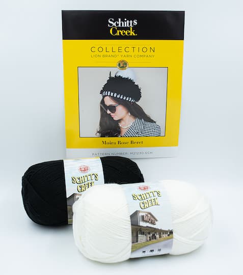 Lion Brand® Schitt's Creek Moira's Hat Knit Yarn Bundle
